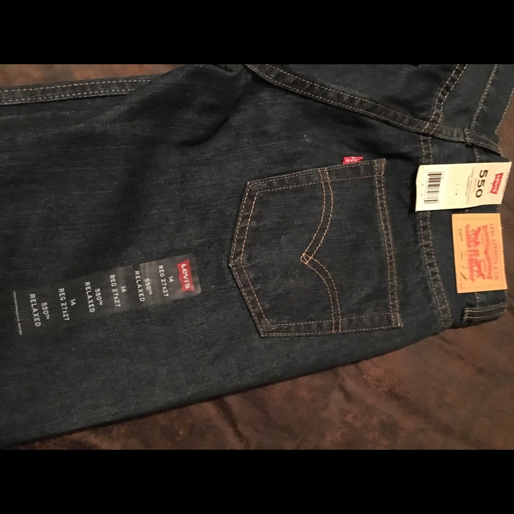 NWT Boys Levi’s 550 Size 14 Reg